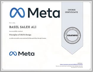 Basel Ali Certificates